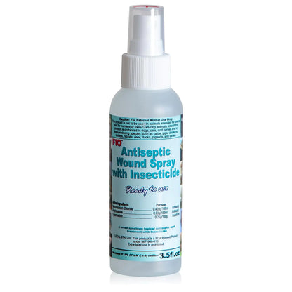 F10 Antiseptic Wound Spray for Reptiles Birds Small Animals & Exotic Animals Antiseptic Pain Relief Spray & Prevents Infection - 100ml
